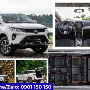 Thuê xe tự lái Fortuner 2020 Đà Nẵng