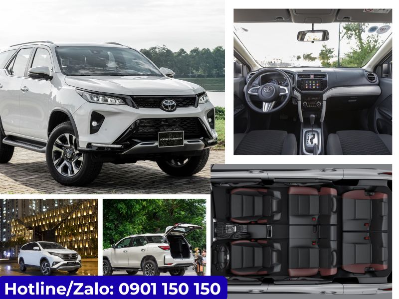 Thuê xe tự lái Fortuner 2020 Đà Nẵng