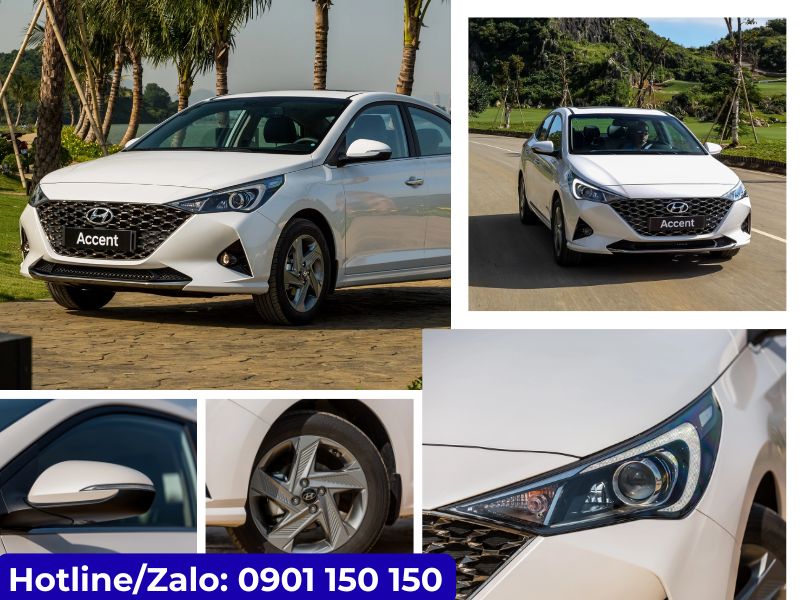 Thuê xe tự lái Hyundai Accent 2021 Đà Nẵng